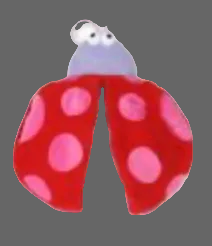 Stephen Joseph® Ladybug Silly Sac Plush Backpack